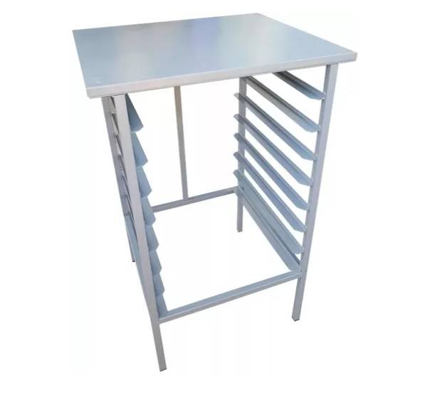 Base Para Horno Convector 60X40X8 Divisiones - Tapa Epoxi 80X70 (Cm)