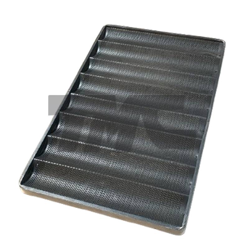 Baguetera Teflón Negro 60X40X4 Ondas Longitudinales