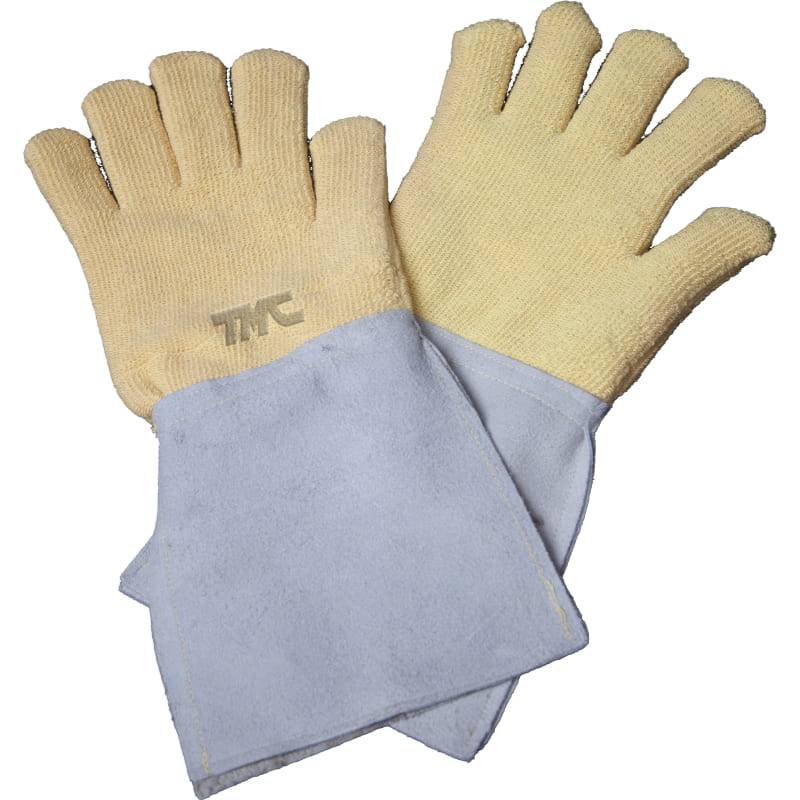 Guantes Alta T° De Kevlar Caña Larga - Par