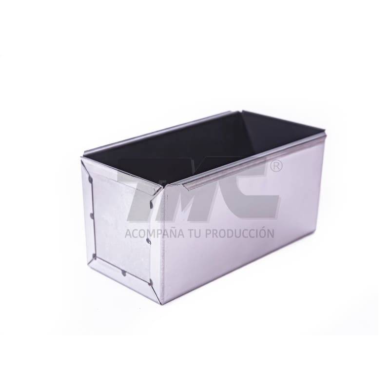 Lactal Aluminizado Teflón Negro Sin Tapa 20X10X10 Cm